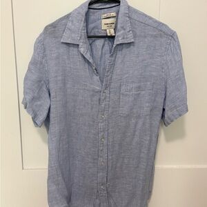 Men's Sky Blue Casual Shirt